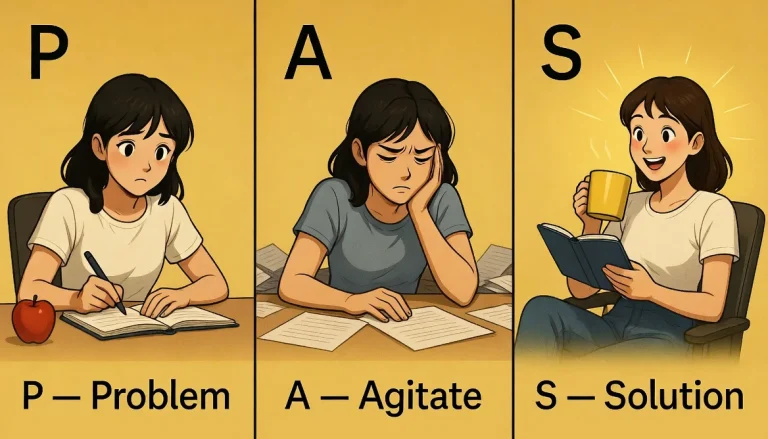 Техника копирайтинга Pain-Agitate-Solve (PAS)